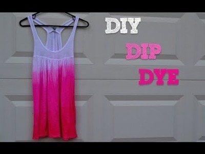 DIY Dip Dyed T-Shirt | $5 DIY!