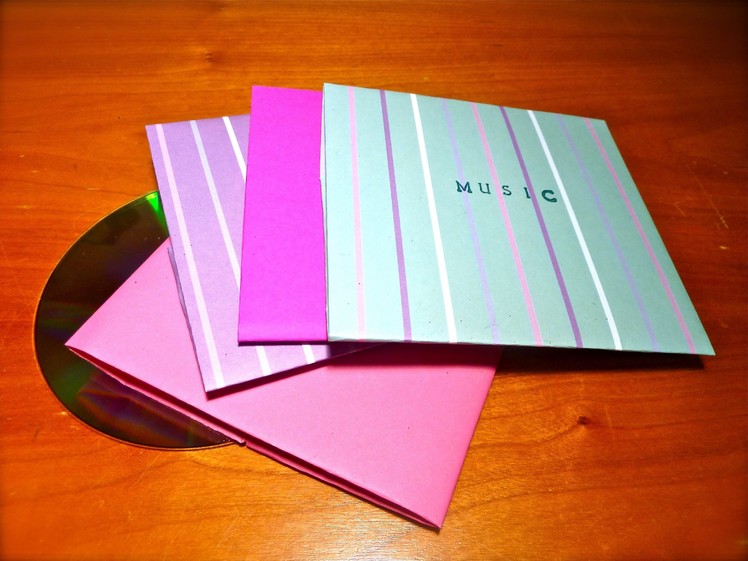 DIY Instant Origami CD Envelopes