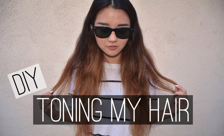 DIY: Toning My Hair | How to Remove Brass Tones