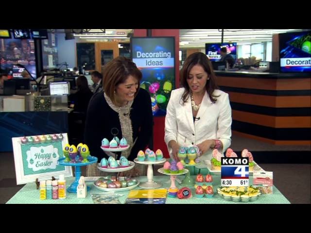 Easter Egg Ideas with KOMO-TV DIY Diva Malia Karlinsky