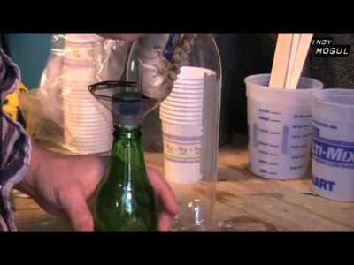 Fake Glass Bottles, How To Sugar Glass : Backyard FX