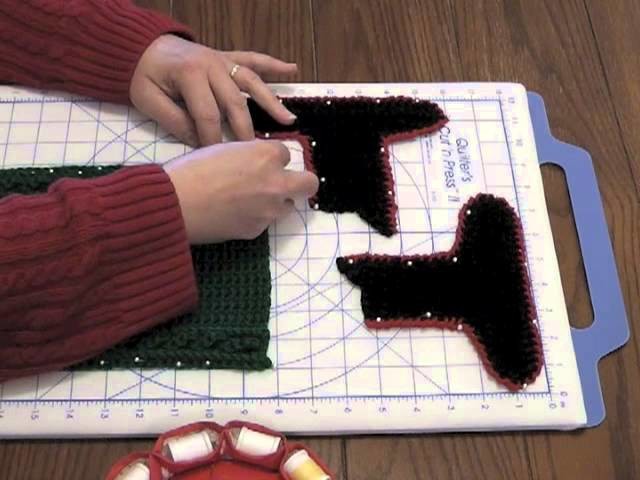 How to Block a Crocheted Article Made of Acrylic