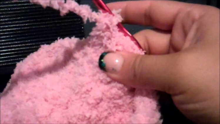 How to crochet a Foofa Beanie.