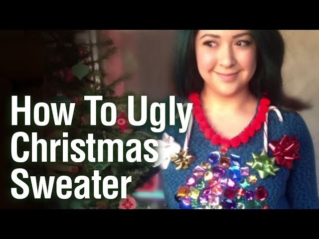 How To DIY Ugly Christmas Sweater