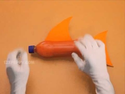 How to Make a Fish with Recycled Materials
