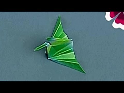 How to make a Paper Crane II (Tutorial) - Paper Friends 12 | Origami for Kids