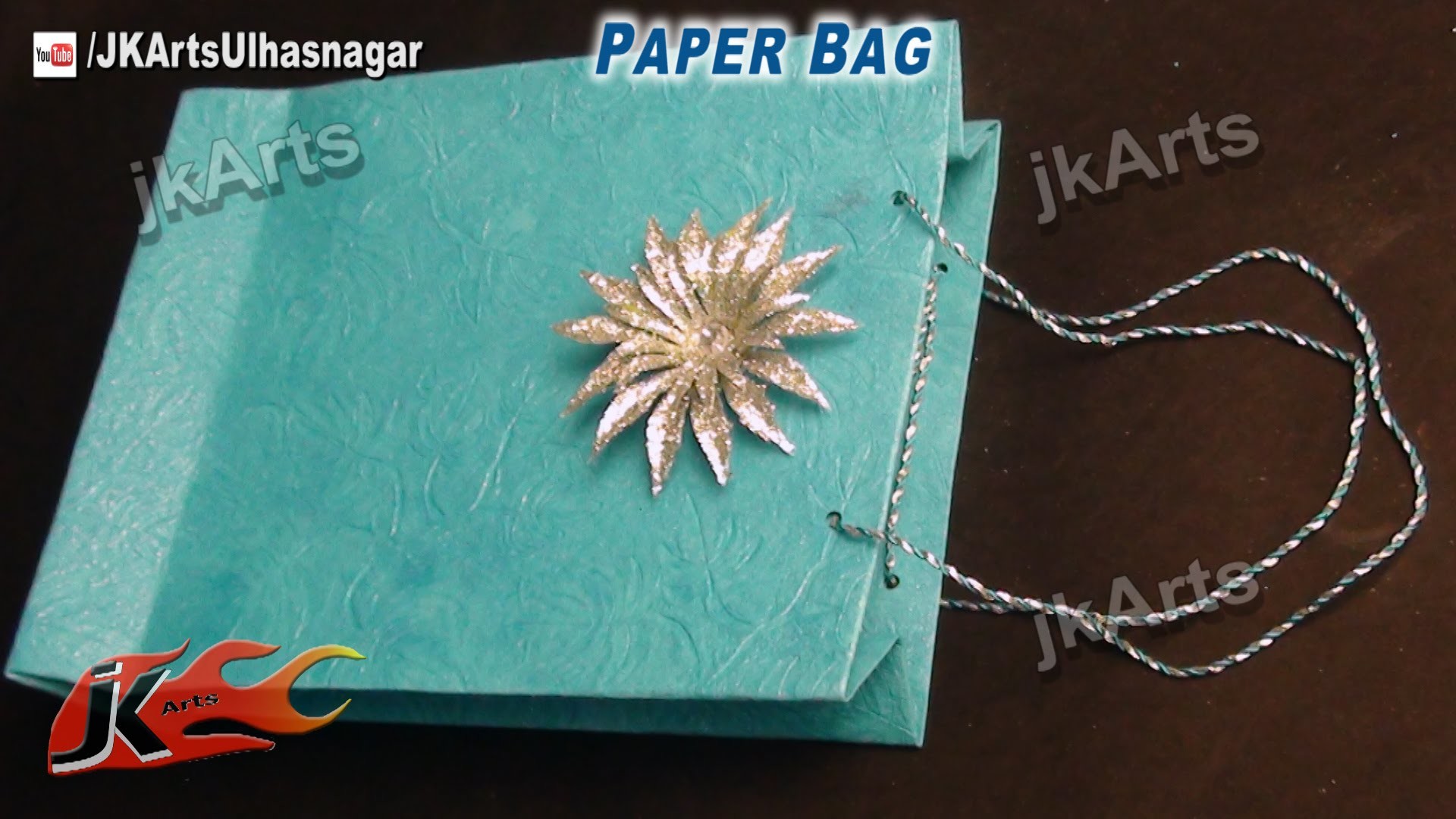 HOW TO: Make Paper Bag (Easy Craft)  - JK Arts 510