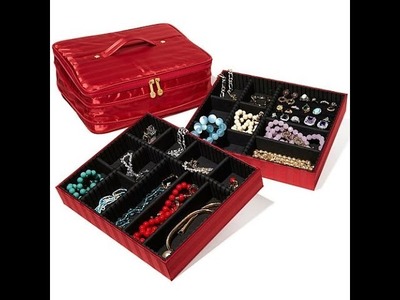 JM Premiere Jewel Kit Duo Custom Fit TwoTier Jewelry Box