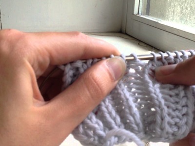 Knitting Below into a Decrease