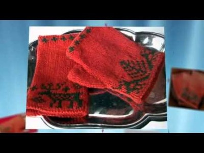 Knitting Pattern Preview: Winter Winderland Wrist Warmer Knitting Pattern
