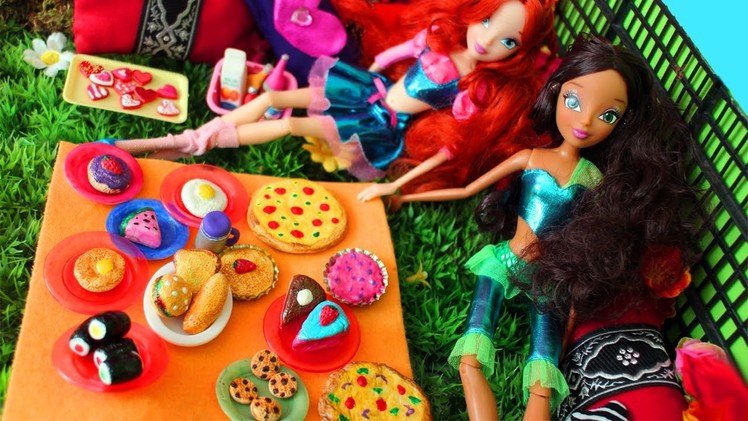 Make Doll Food with Toilet Paper- Doll Crafts