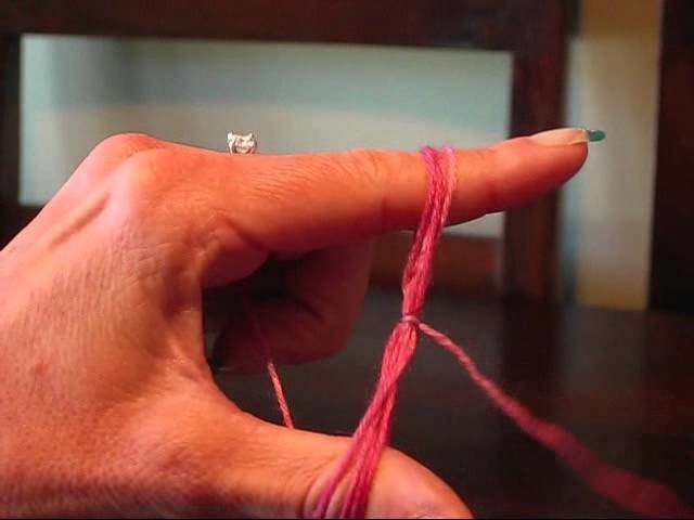 Making a Yarn Butterfly