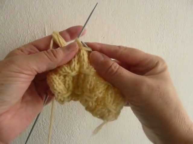 Model tricotat - How to Knit -- Smocked Rib Knit Pattern, Les smocks au tricot