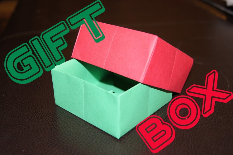 Origami Gift Box with Cover (Easy) - Rob's World