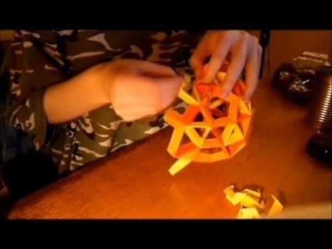 Origami Snub Dodecahedron