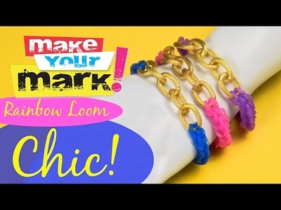 Rainbow Loom High Fashion Chain Bracelets DIY