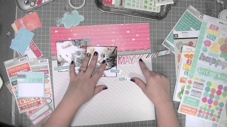 Scrapbooking Process: Maya