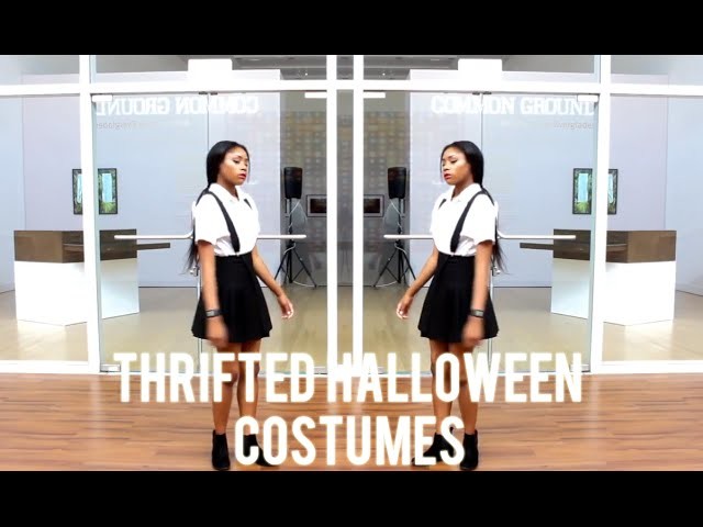 Thrifted DIY Closet Halloween Costumes