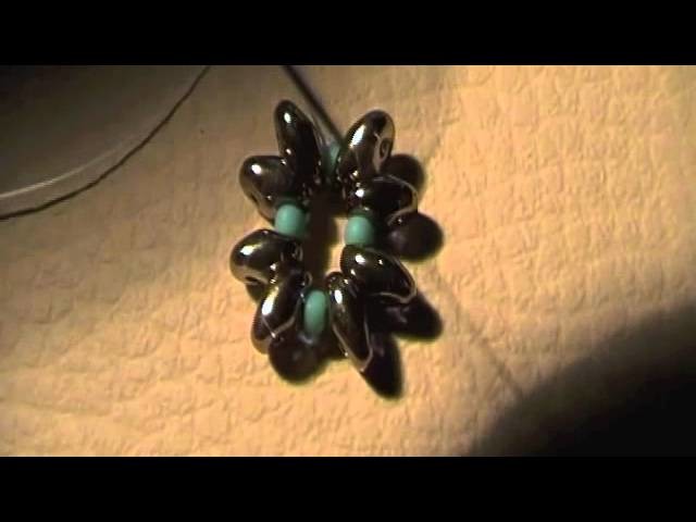 Tutorial: DIY Orecchini  Samarcanda feat Superduo beads :-p ( beads tutorial)