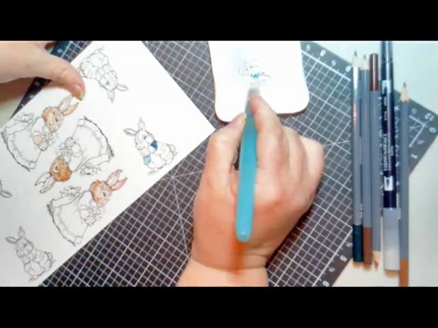 Watercolor Pencil Technique -  Tutorial Video