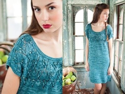 #10 Bobble & Bead Dress, Vogue Knitting Spring.Summer 2012