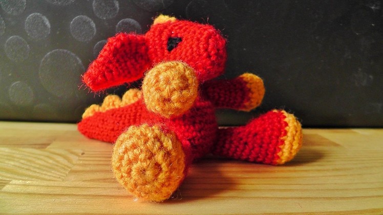 Amigurumi dragon crochet pattern part 1
