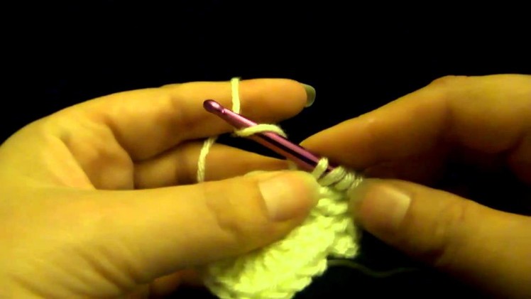 Crochet 101.4 Washcloth in the round