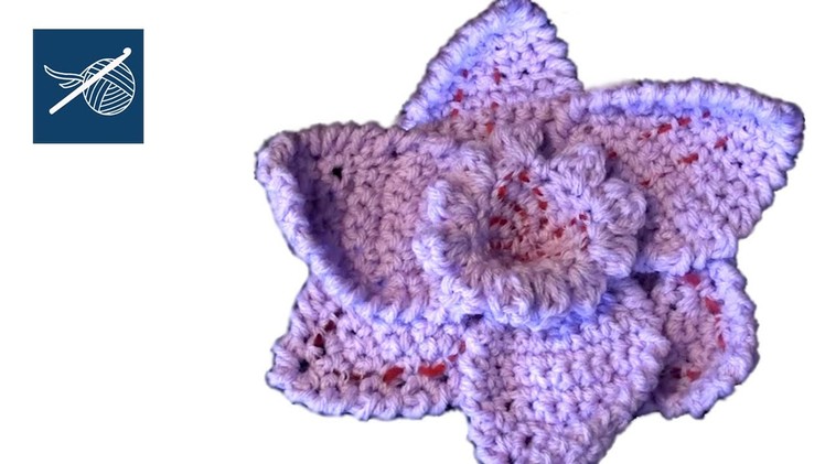 Crochet Flower Daffodil Left Hand Crochet Geek