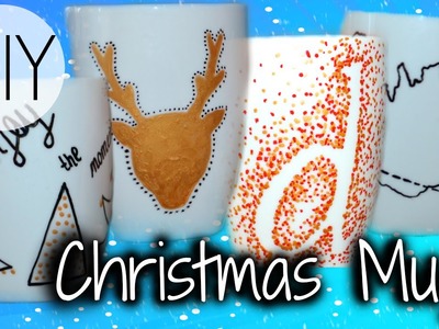 DIY Christmas Mugs.Gifts