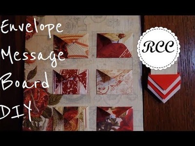 DIY Envelope Message Board