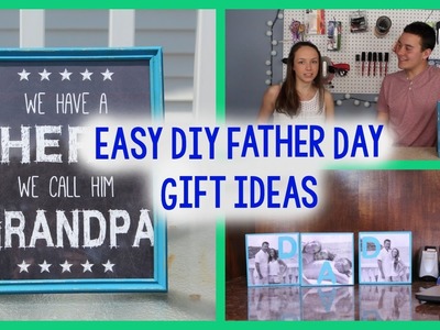 DIY Fathers Day Gift Ideas | EASY + CHEAP CRAFTS | PINTEREST INSPIRED