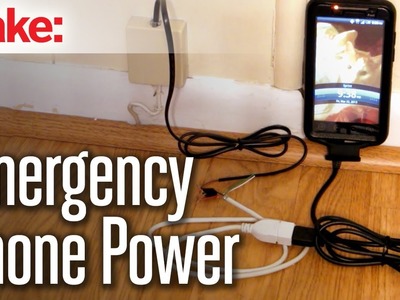 DIY Hacks & How To's: Emergency Power from a Land Line
