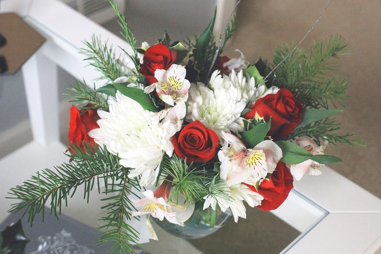 DIY: How To Make a Flower Arrangement-Bouquet Centerpiece Tutorial