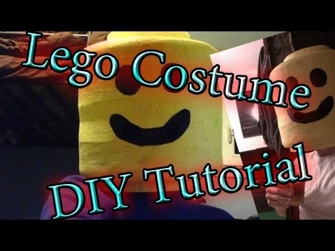 DIY Lego Costume Tutorial Pt II