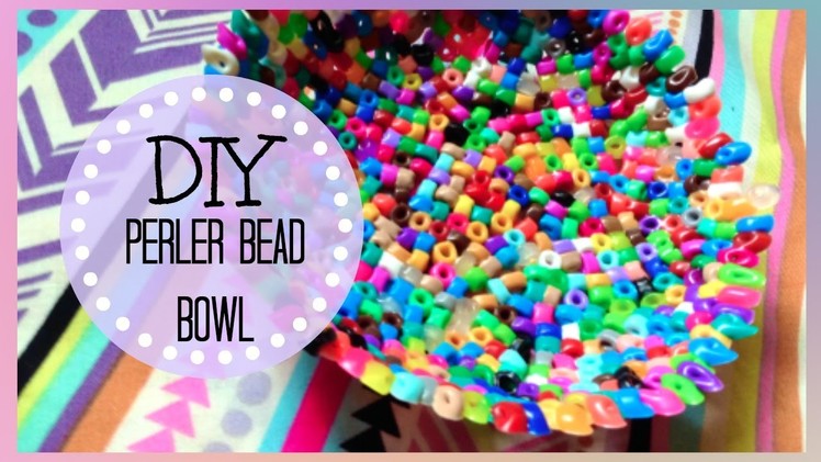 DIY Perler Bead Bowl