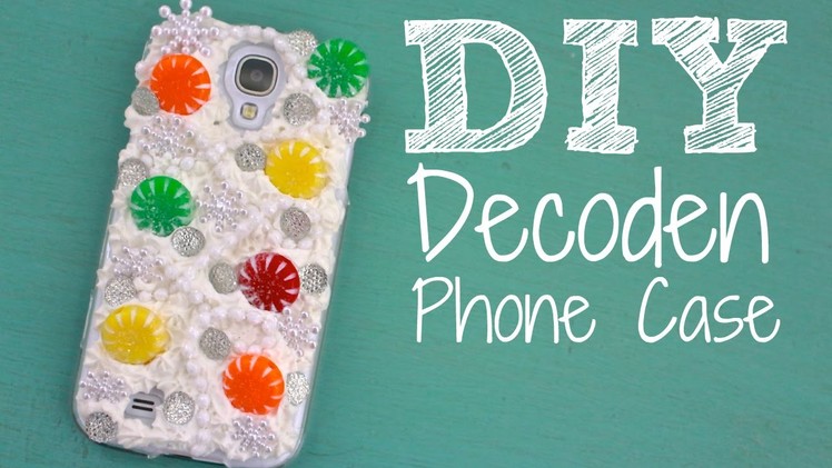 Easy & Cute DIY Decoden Cell Phone Case