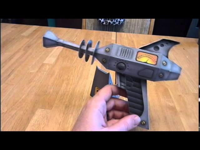 Electrostatic Ray Gun Papercraft