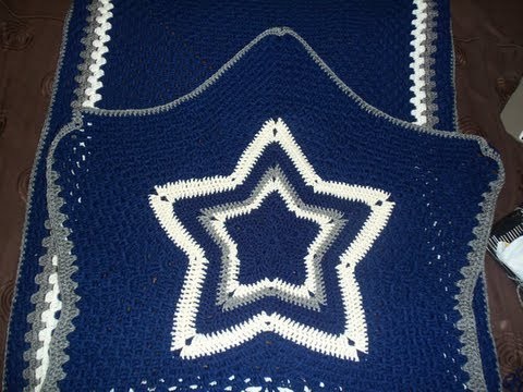 How 'Bout Them Cowboys -- SHOW & TELL: Crochet Cowboys Blanket