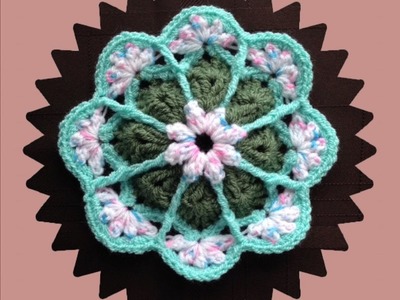 How to Crochet a Flower Pattern #35 │by ThePatterfamily