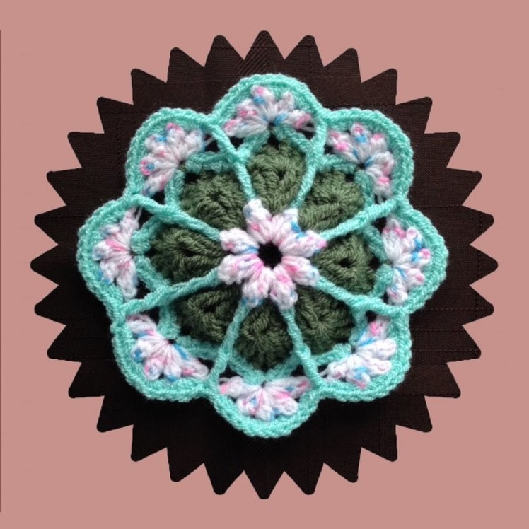 How to Crochet a Flower Pattern #35 │by ThePatterfamily