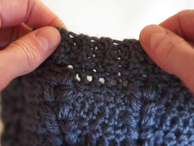 How to Crochet Seamless Ribbing