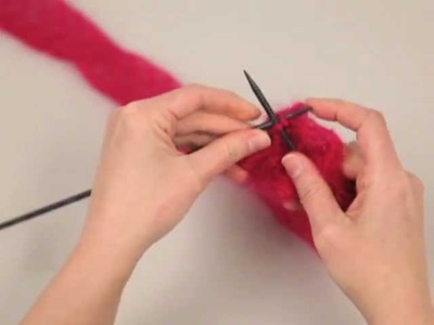 How to Knit a Rowan Kidsilk Creation Ruffle Scarf