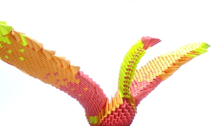 How To Make a 3D Origami Phoenix