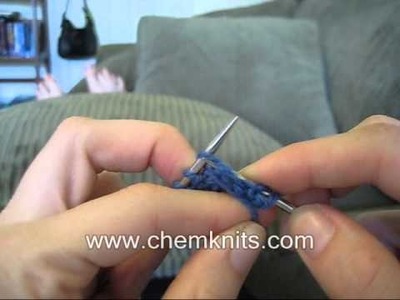 How to Make a Purl Stitch