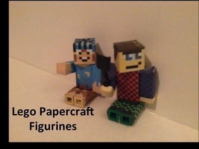 How to make your own Lego Papercraft figurine