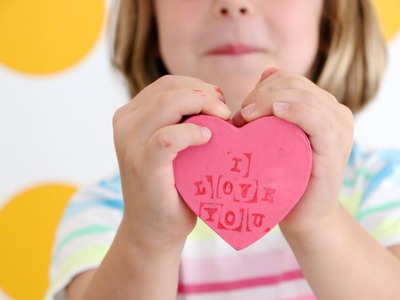 Kids Craft: Conversation Heart Gift Boxes