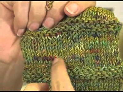 Knitting Instructional Video: Hand Dyed Yarn Techniques