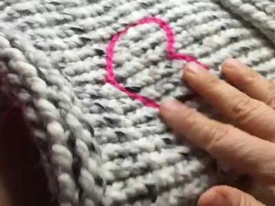 Knitting Loom Neck Warmer Customization