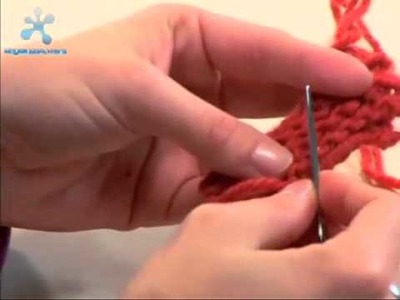Knitting Tutorial for Beginners 3  Weaving the Ends