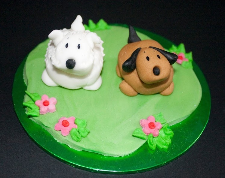 Learn to make adorable dogs with sugarcraft expert Ann Pickard